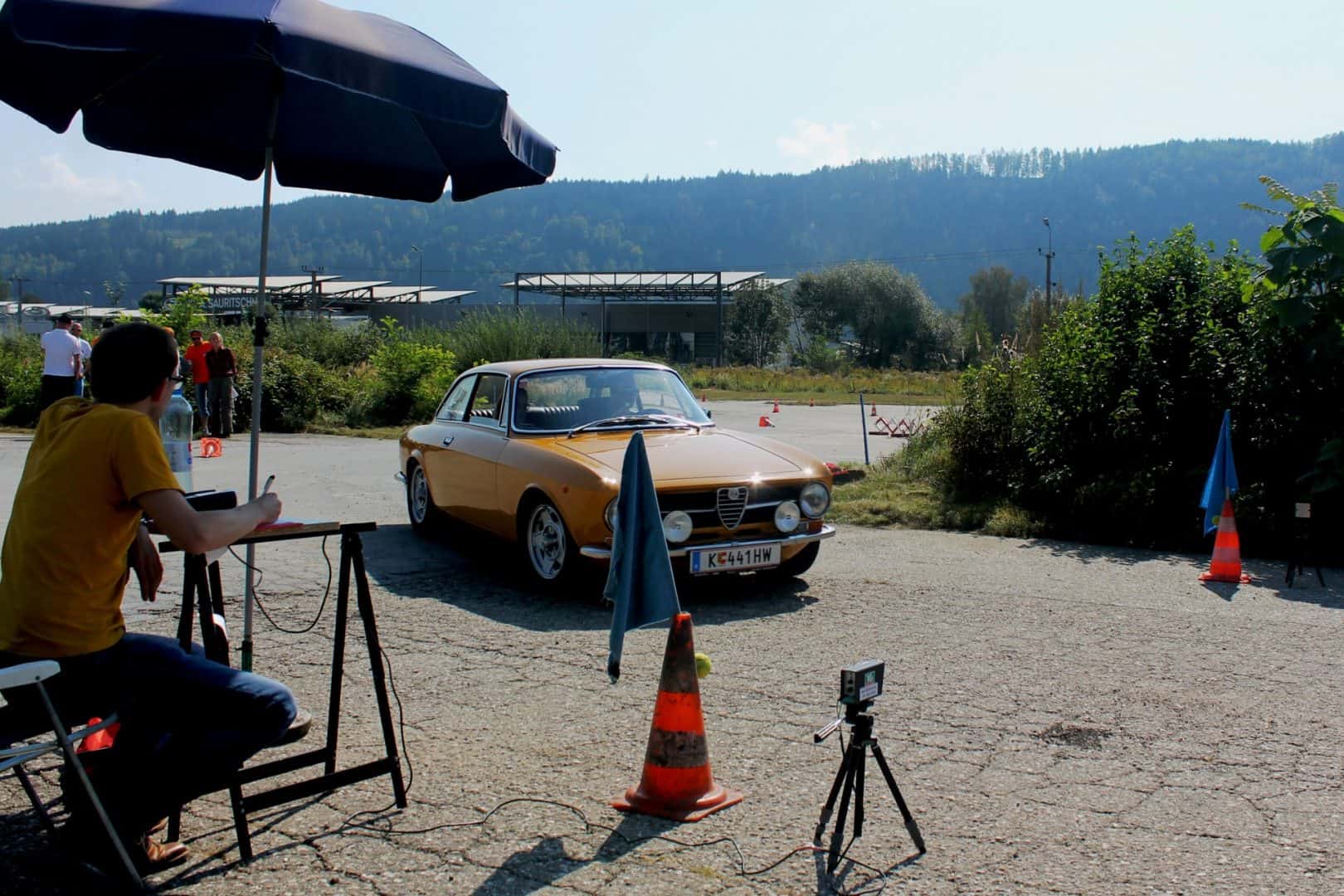 Ausflug des CAR Teams Ferlach am 12. September 2020 mit Gleichmäßigkeitsprüfung anstelle des abgesagten sms-Classic-Sprints - Mark Strohecker, Alfa
